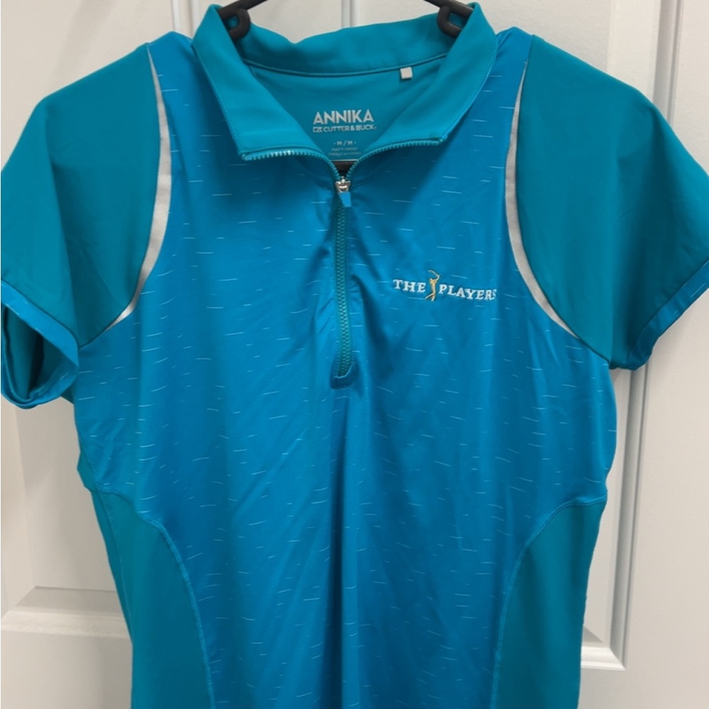 Annika Blue Golf Polo Shirt